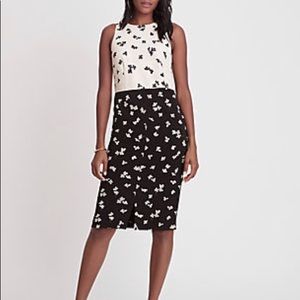 NWT Ann Taylor Mixed Floral Sheath Dress size 2
